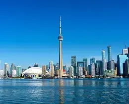 Toronto city skyline