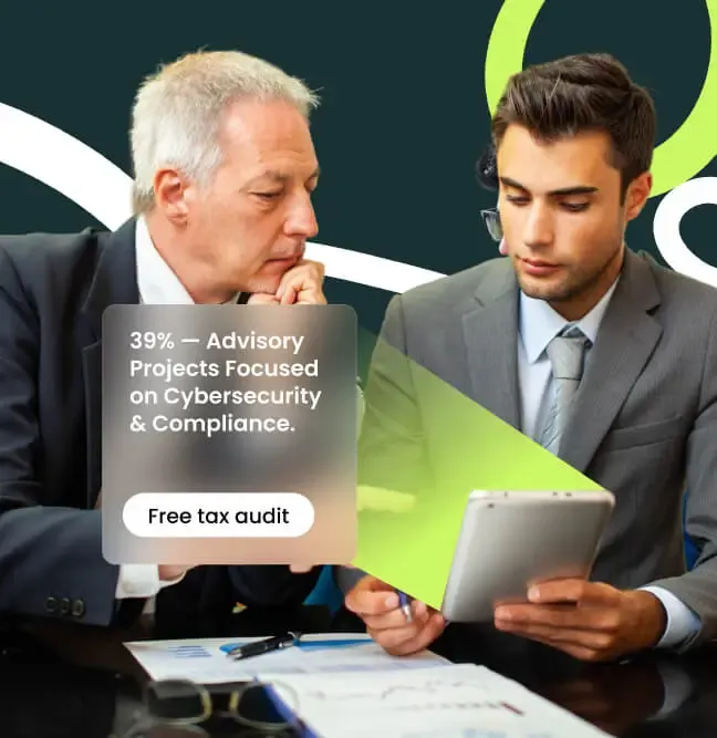 Advisors discussing risk and compliance